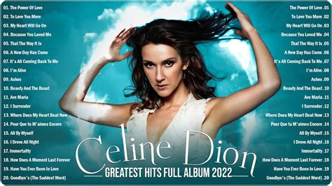 celine dion top songs